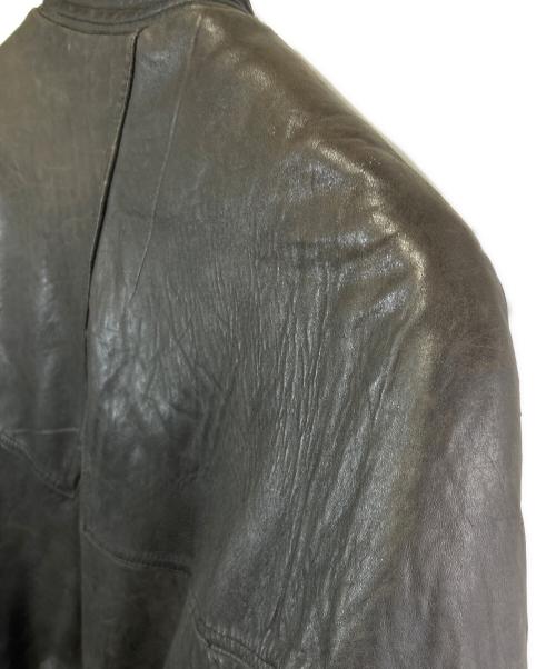 Christian Dior（クリスチャン ディオール）Christian Dior (クリスチャン ディオール) レザージャケット ブラウン サイズ:SIZE 40の古着・服飾アイテム
