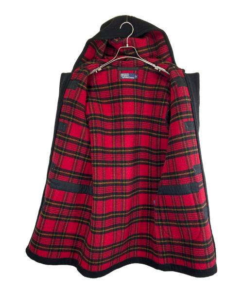 POLO RALPH LAUREN（ポロ・ラルフローレン）POLO RALPH LAUREN (ポロ・ラルフローレン) ダッフルコート ブラック サイズ:SIZE Sの古着・服飾アイテム