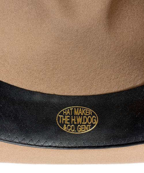 THE H.W.DOG&CO.（エイチダブリュードッグアンドコー）THE H.W.DOG&CO. (エイチダブリュードッグアンドコー) ハット ブラウンの古着・服飾アイテム