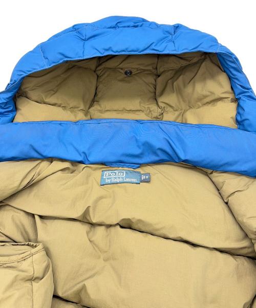 POLO RALPH LAUREN（ポロ・ラルフローレン）POLO RALPH LAUREN (ポロ・ラルフローレン) ダウンジャケット ブルー サイズ:SIZE Sの古着・服飾アイテム