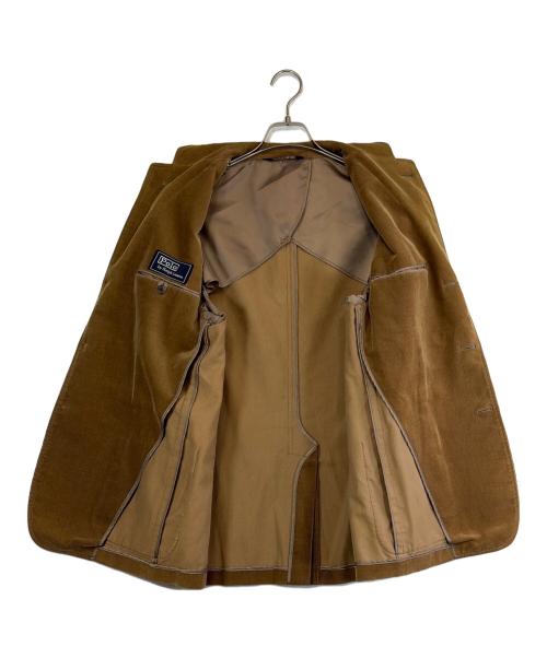POLO RALPH LAUREN（ポロ・ラルフローレン）POLO RALPH LAUREN (ポロ・ラルフローレン) テーラードジャケット ブラウン サイズ:SIZE Mの古着・服飾アイテム