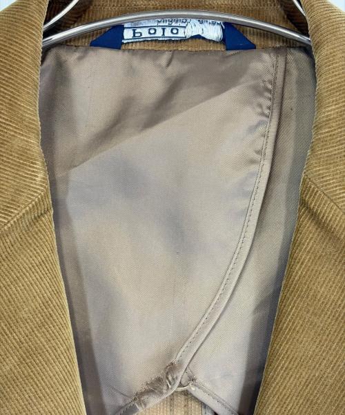 POLO RALPH LAUREN（ポロ・ラルフローレン）POLO RALPH LAUREN (ポロ・ラルフローレン) テーラードジャケット ブラウン サイズ:SIZE Mの古着・服飾アイテム