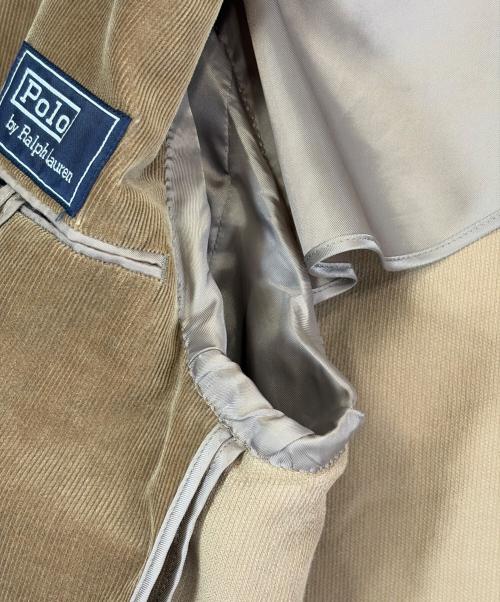 POLO RALPH LAUREN（ポロ・ラルフローレン）POLO RALPH LAUREN (ポロ・ラルフローレン) テーラードジャケット ブラウン サイズ:SIZE Mの古着・服飾アイテム