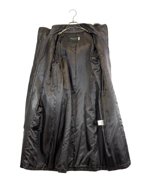 BELLUCCI（ベルッチ）BELLUCCI (ベルッチ) ラムレザーコート ブラウン サイズ:SIZE Freeの古着・服飾アイテム
