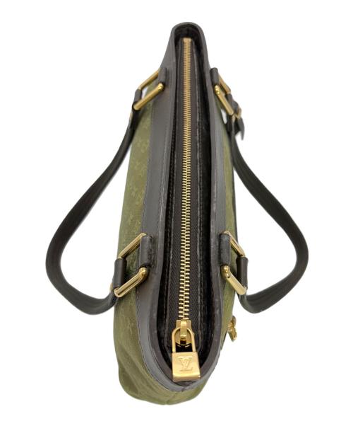 LOUIS VUITTON（ルイ ヴィトン）LOUIS VUITTON (ルイ ヴィトン) ミニ ルシーユPM グリーン×ダークブラウンの古着・服飾アイテム