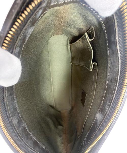 LOUIS VUITTON（ルイ ヴィトン）LOUIS VUITTON (ルイ ヴィトン) ミニ ルシーユPM グリーン×ダークブラウンの古着・服飾アイテム
