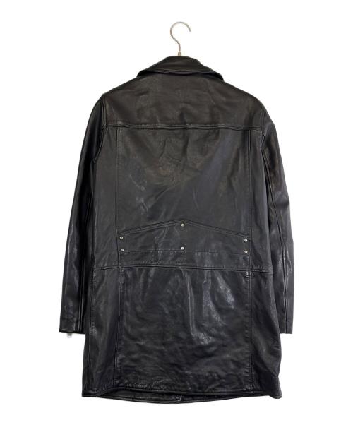 ALL SAINTS（オールセインツ）ALL SAINTS (オールセインツ) レザーライダースジャケット ブラック サイズ:SIZE M (US 6)の古着・服飾アイテム