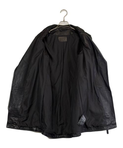 ALL SAINTS（オールセインツ）ALL SAINTS (オールセインツ) レザーライダースジャケット ブラック サイズ:SIZE M (US 6)の古着・服飾アイテム