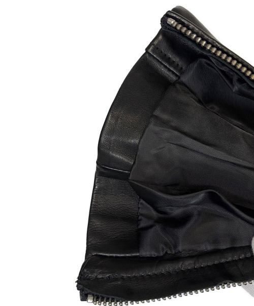 ALL SAINTS（オールセインツ）ALL SAINTS (オールセインツ) レザーライダースジャケット ブラック サイズ:SIZE M (US 6)の古着・服飾アイテム