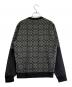 COACH (コーチ) シグネチャーロゴナイロンスイッチングスウェット グレー×ブラック サイズ:SIZE S 未使用品：14000円