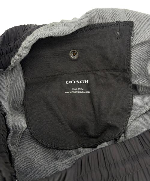 COACH（コーチ）COACH (コーチ) シグネチャージョガーパンツ グレー×ブラック サイズ:SIZE S 未使用品の古着・服飾アイテム