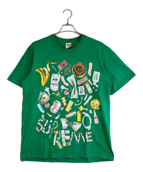 SUPREME（シュプリーム）SUPREME (シュプリーム) 半袖カットソー グリーン サイズ:SIZE Mの古着・服飾アイテム