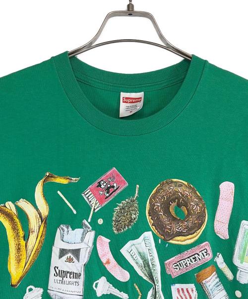 SUPREME（シュプリーム）SUPREME (シュプリーム) 半袖カットソー グリーン サイズ:SIZE Mの古着・服飾アイテム