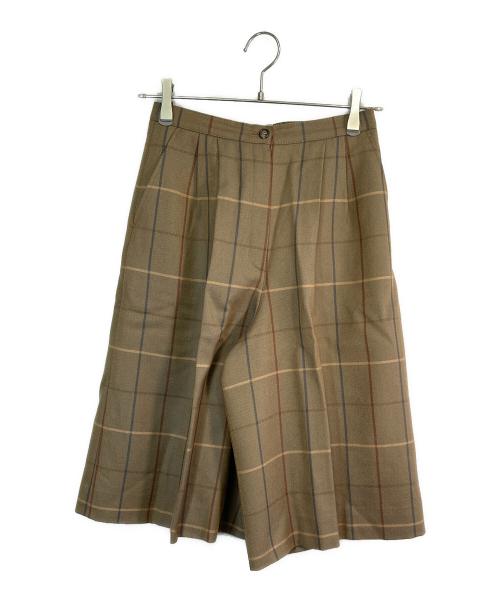 Burberry's（バーバリーズ）Burberry's (バーバリーズ) チェックショーツ ブラウン サイズ:不明の古着・服飾アイテム