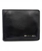 DIESELディーゼル）の古着「2つ折り財布」｜ブラック