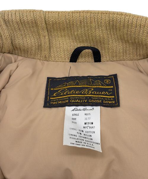 Eddie Bauer（エディーバウアー）Eddie Bauer (エディーバウアー) ダウンジャケット カーキ サイズ:SIZE Mの古着・服飾アイテム