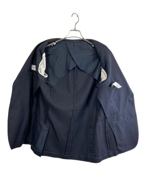 Yves Saint Laurent（イヴサンローラン）Yves Saint Laurent (イヴサンローラン) テーラードジャケット ネイビー サイズ:SIZE 48の古着・服飾アイテム