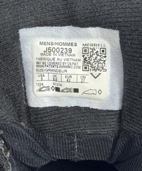 MERRELL（メレル）MERRELL (メレル) モアブ3シンセティックゴアテックス ブラック サイズ:SIZE 27cmの古着・服飾アイテム