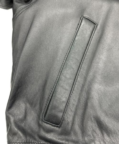 LUOMO&CU（ルオモ エ クー）LUOMO&CU (ルオモ エ クー) フライトジャケット ブラック サイズ:SIZE LLの古着・服飾アイテム