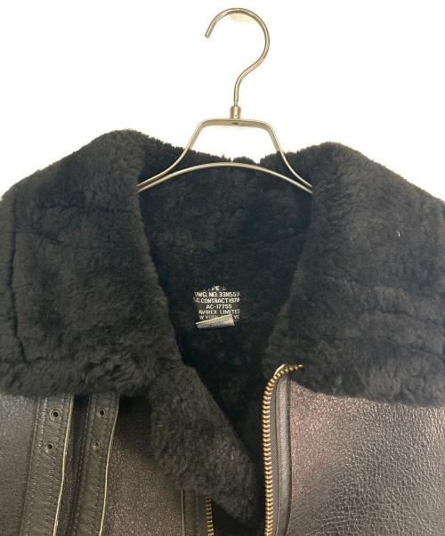 AVIREX（アヴィレックス）AVIREX (アヴィレックス) B-3ジャケット ブラック サイズ:SIZE 36（S）の古着・服飾アイテム
