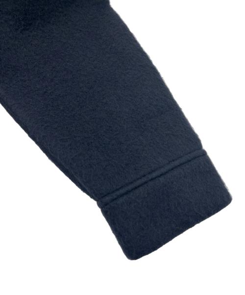 LACOSTE（ラコステ）LACOSTE (ラコステ) ウールブレンドフェルトオーバーシャツ ネイビー サイズ:US M/Lの古着・服飾アイテム