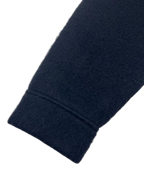LACOSTE（ラコステ）LACOSTE (ラコステ) ウールブレンドフェルトオーバーシャツ ネイビー サイズ:US M/Lの古着・服飾アイテム