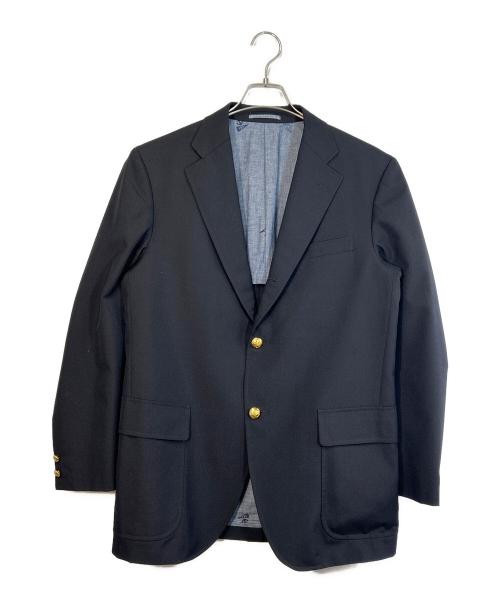 J.PRESS（ジェイプレス）J.PRESS (ジェイプレス) BLUE BLUE (ブルーブルー) テーラードジャケット ネイビー サイズ:SIZE 3（L）の古着・服飾アイテム