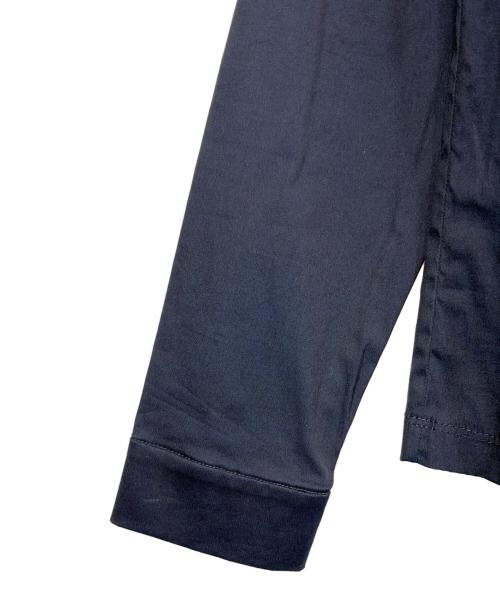 PRADA（プラダ）PRADA (プラダ) 長袖ブラウス ネイビー サイズ:SIZE 38（M）の古着・服飾アイテム