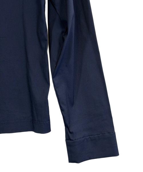 PRADA（プラダ）PRADA (プラダ) 長袖ブラウス ネイビー サイズ:SIZE 38（M）の古着・服飾アイテム