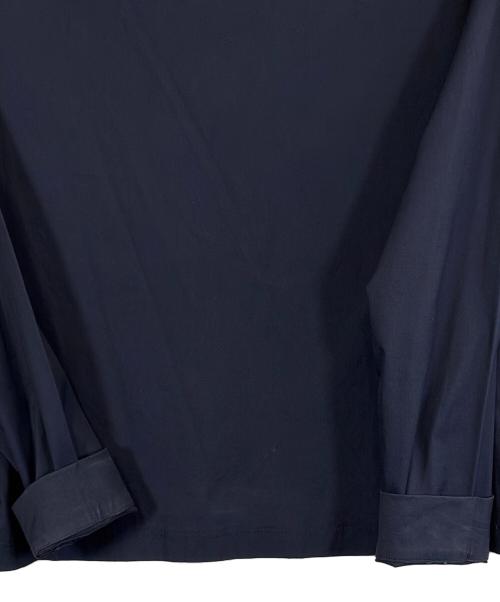 PRADA（プラダ）PRADA (プラダ) 長袖ブラウス ネイビー サイズ:SIZE 38（M）の古着・服飾アイテム