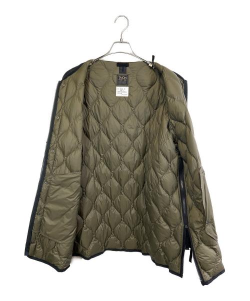 TAION（タイオン）TAION (タイオン) ミリタリー M65 ライナーWジップ ダウンジャケット ブラック サイズ:SIZE Lの古着・服飾アイテム