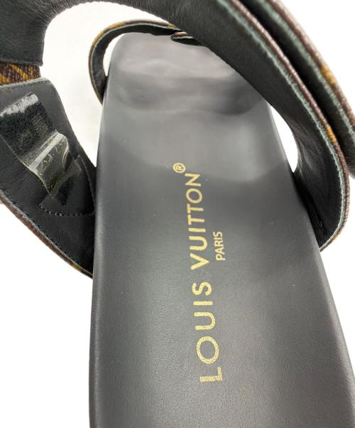 LOUIS VUITTON（ルイ ヴィトン）LOUIS VUITTON (ルイ ヴィトン) ボンディアミュール ブラウン サイズ:SIZE 39(25cm）の古着・服飾アイテム