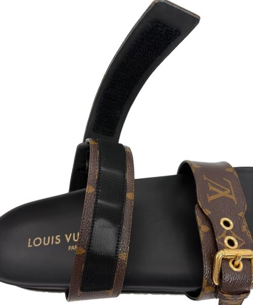 LOUIS VUITTON（ルイ ヴィトン）LOUIS VUITTON (ルイ ヴィトン) ボンディアミュール ブラウン サイズ:SIZE 39(25cm）の古着・服飾アイテム
