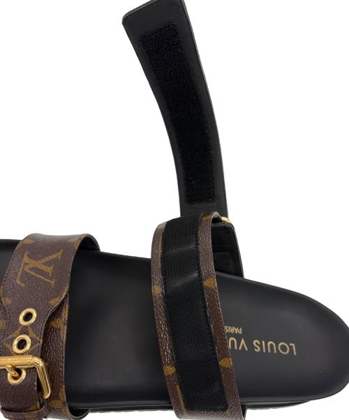 LOUIS VUITTON（ルイ ヴィトン）LOUIS VUITTON (ルイ ヴィトン) ボンディアミュール ブラウン サイズ:SIZE 39(25cm）の古着・服飾アイテム