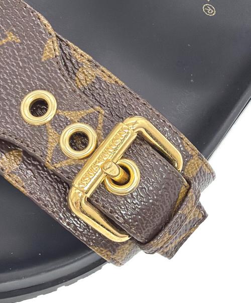 LOUIS VUITTON（ルイ ヴィトン）LOUIS VUITTON (ルイ ヴィトン) ボンディアミュール ブラウン サイズ:SIZE 39(25cm）の古着・服飾アイテム