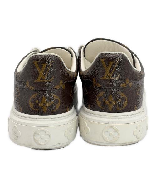 LOUIS VUITTON（ルイ ヴィトン）LOUIS VUITTON (ルイ ヴィトン) タイムアウトラインスニーカー ブラウン サイズ:SIZE 39(25cm）の古着・服飾アイテム
