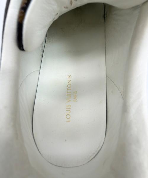 LOUIS VUITTON（ルイ ヴィトン）LOUIS VUITTON (ルイ ヴィトン) タイムアウトラインスニーカー ブラウン サイズ:SIZE 39(25cm）の古着・服飾アイテム