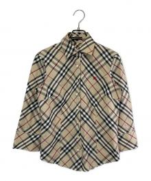 BURBERRY LONDON（バーバリーロンドン）の古着「長袖シャツ」｜ベージュ