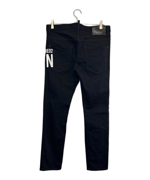 DSQUARED2（ディースクエアード）DSQUARED2 (ディースクエアード) デニムパンツ ブラック サイズ:SIZE 48の古着・服飾アイテム