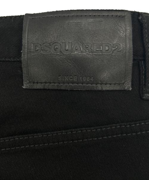 DSQUARED2（ディースクエアード）DSQUARED2 (ディースクエアード) デニムパンツ ブラック サイズ:SIZE 48の古着・服飾アイテム