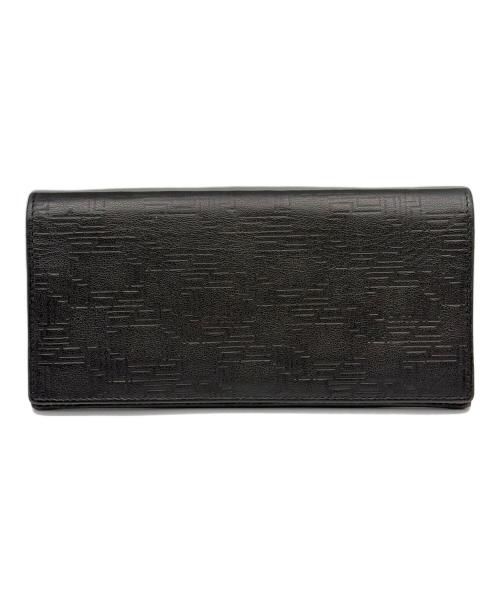 dunhill（ダンヒル）dunhill (ダンヒル) 長財布 ブラックの古着・服飾アイテム