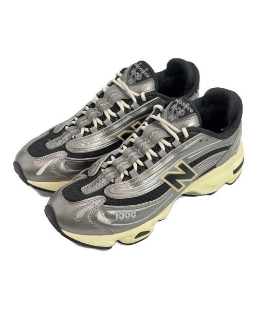 NEW BALANCE（ニューバランス）NEW BALANCE (ニューバランス) スニーカー ブラック×シルバー サイズ:SIZE 26cmの古着・服飾アイテム