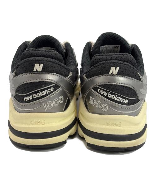 NEW BALANCE（ニューバランス）NEW BALANCE (ニューバランス) スニーカー ブラック×シルバー サイズ:SIZE 26cmの古着・服飾アイテム
