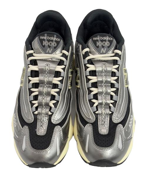 NEW BALANCE（ニューバランス）NEW BALANCE (ニューバランス) スニーカー ブラック×シルバー サイズ:SIZE 26cmの古着・服飾アイテム