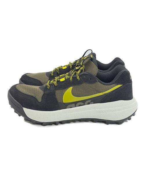 NIKE（ナイキ）NIKE (ナイキ) ACG ローケート 'Cargo Khaki Cactus'/エーシージー ローケート カーゴ カーキ カクタス ブラック サイズ:SIZE 25cmの古着・服飾アイテム