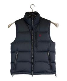 POLO RALPH LAUREN（ポロ・ラルフローレン）の古着「ダウンベスト」｜ブラック