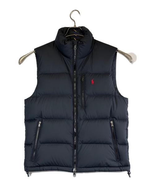 POLO RALPH LAUREN（ポロ・ラルフローレン）POLO RALPH LAUREN (ポロ・ラルフローレン) ダウンベスト ブラック サイズ:SIZE Sの古着・服飾アイテム