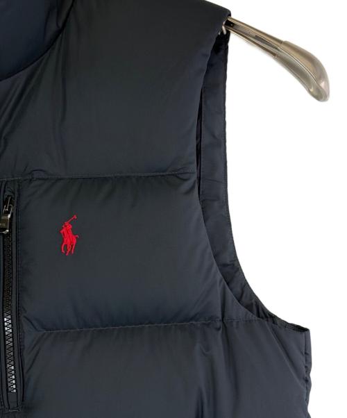 POLO RALPH LAUREN（ポロ・ラルフローレン）POLO RALPH LAUREN (ポロ・ラルフローレン) ダウンベスト ブラック サイズ:SIZE Sの古着・服飾アイテム