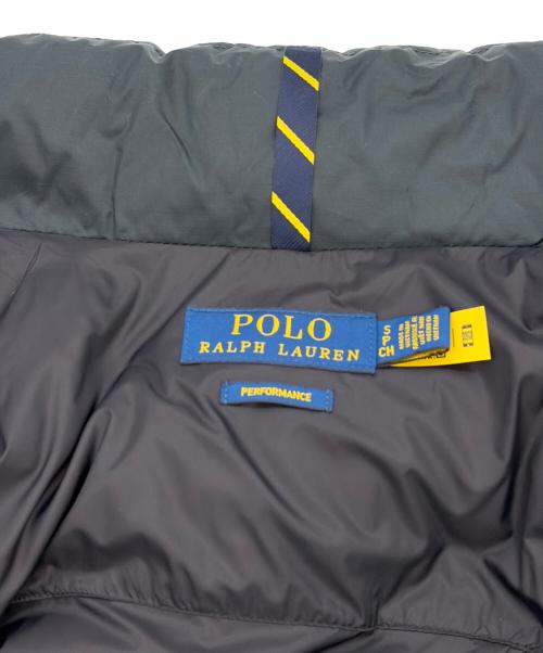 POLO RALPH LAUREN（ポロ・ラルフローレン）POLO RALPH LAUREN (ポロ・ラルフローレン) ダウンベスト ブラック サイズ:SIZE Sの古着・服飾アイテム