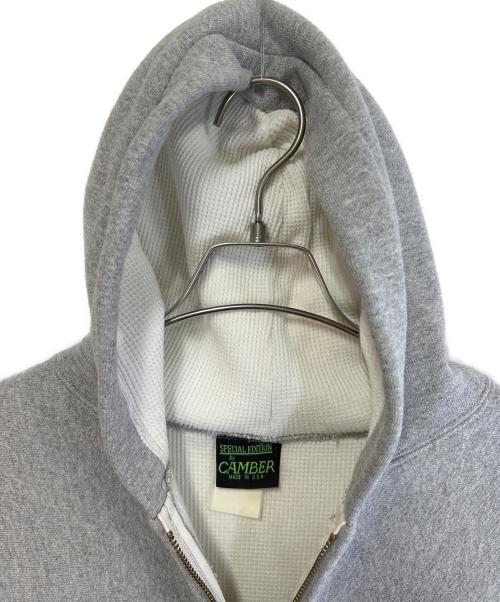 CAMBER（キャンバー）CAMBER (キャンバー) 裏サーマルジップパーカー グレー サイズ:SIZE Mの古着・服飾アイテム